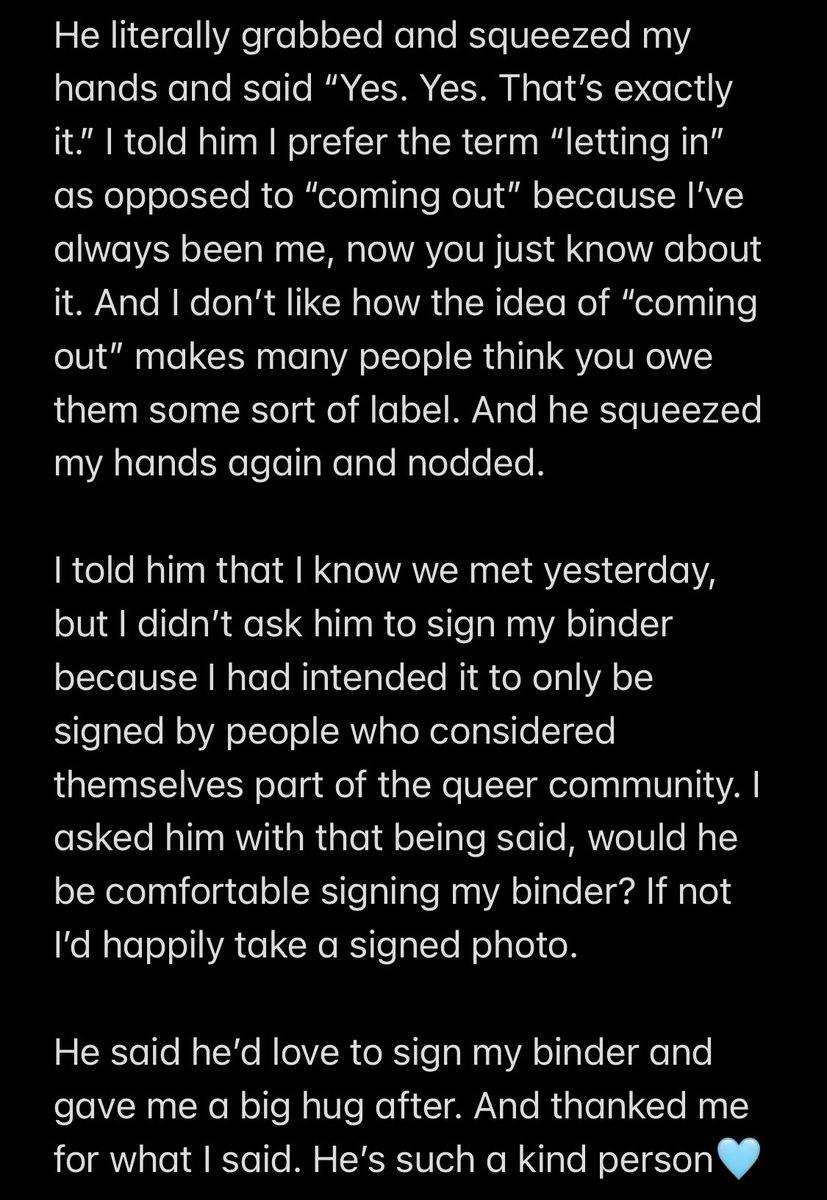 mychemparapark's tweet photo. how / why Con ended up signing my binder at SuperCon #ofmd #SuperConAsACrew https://t.co/SJJYEjjrDR