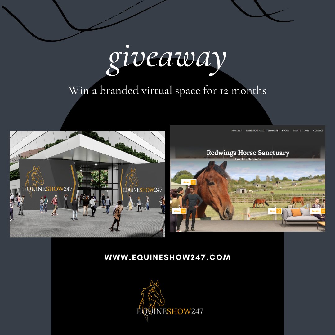 To win a free virtual space for 12 months on the virtual exhibition community platform, tag an equine brand you think deserves it in the comments below. The winner will be picked and announced randomly on the 17th of July. #equine #equestrian #community #competitiontime
