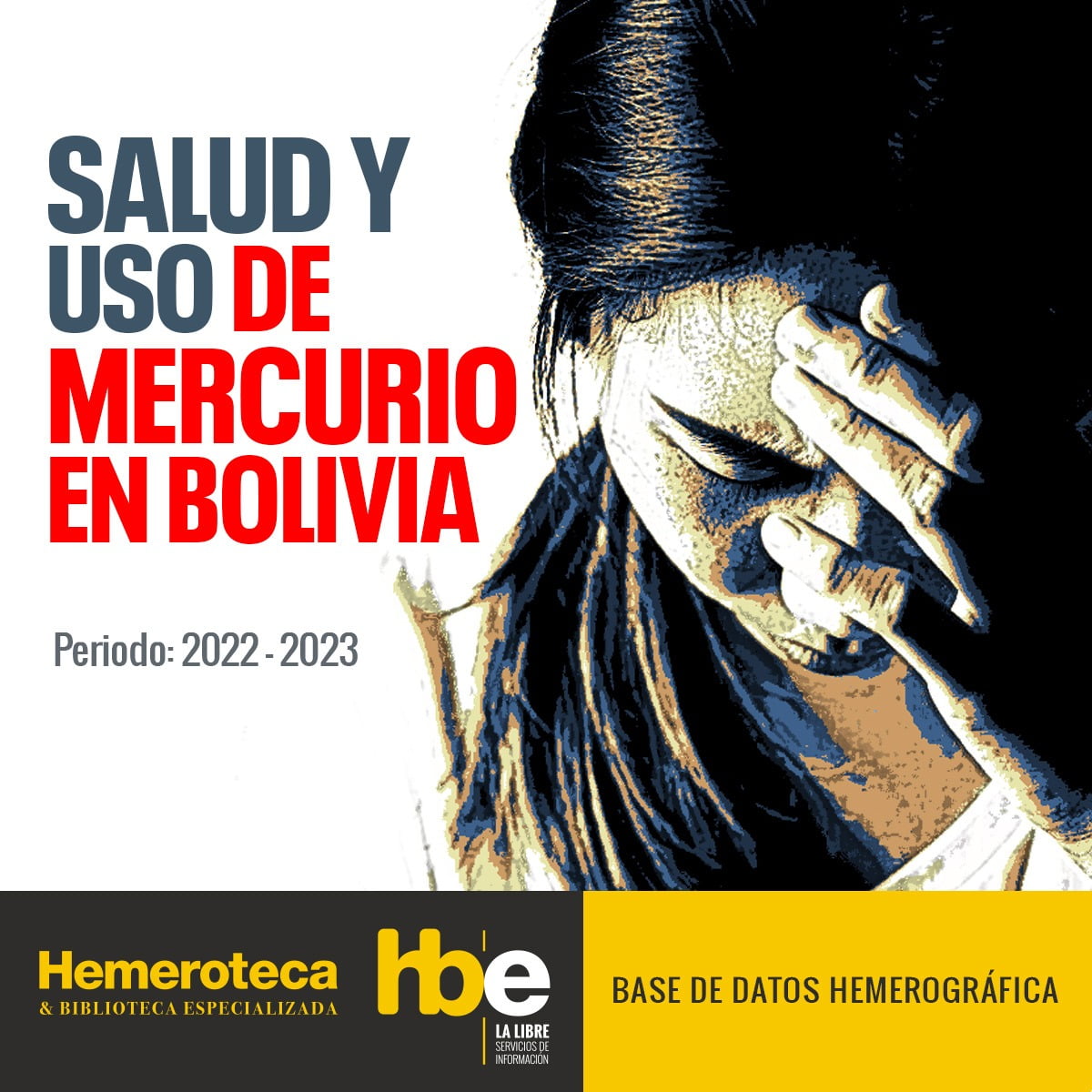🪙 ¿Sabes cuál es la relación entre el uso del mercurio para la extracción del #oro y la salud?
En este dossier hemerográfico puedes acceder a 46 notas periodísticas publicadas en medios nacionales que hablan sobre el tema en los años 2022 y 2023 
Solicítalo al 📲 60744099.