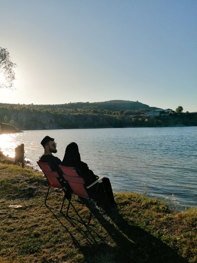 Eşim beyle manzaramızın güzelliği ❤️