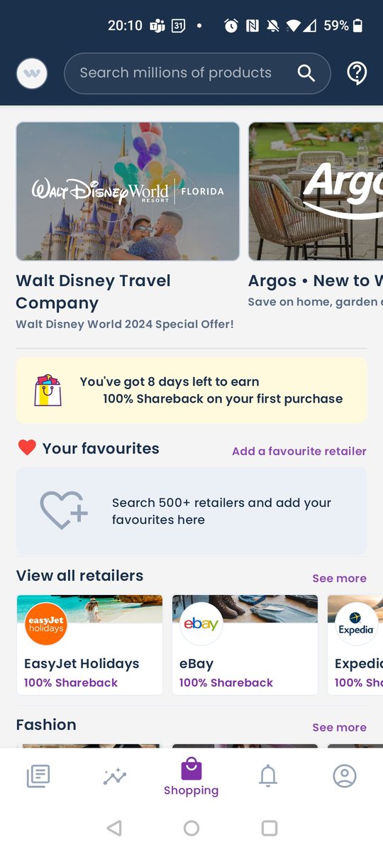 palestinianalex's tweet photo. @MartinSLewis I've come across an app called WeShop a which claims to refund 100% of first purchase bought through site as shares. Considering getting a holiday. Seems too good to be true but wondered if anyone else has been successful #weshop #moneysavingexpert #cashback https://t.co/n9u14u3QFP