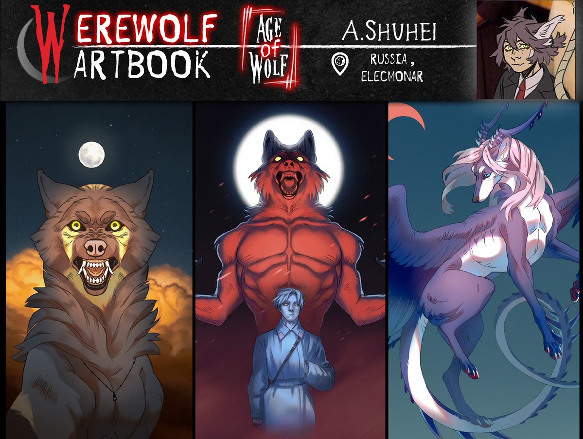 werecalendar's tweet photo. #WereCalendar #Age_Of_Wolf
Next on the list of our artbook artists are:
@Suzamuri
@raybird_x
@BlueHunterART
And A.Shuhei!
Gallery: https://t.co/YcR5hc6PxI https://t.co/8EccxswcVn