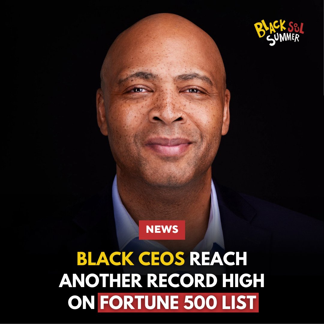 Nine Black CEOs now lead companies that have landed on the Fortune 500 list, breaking the previous record of eight set only weeks ago.