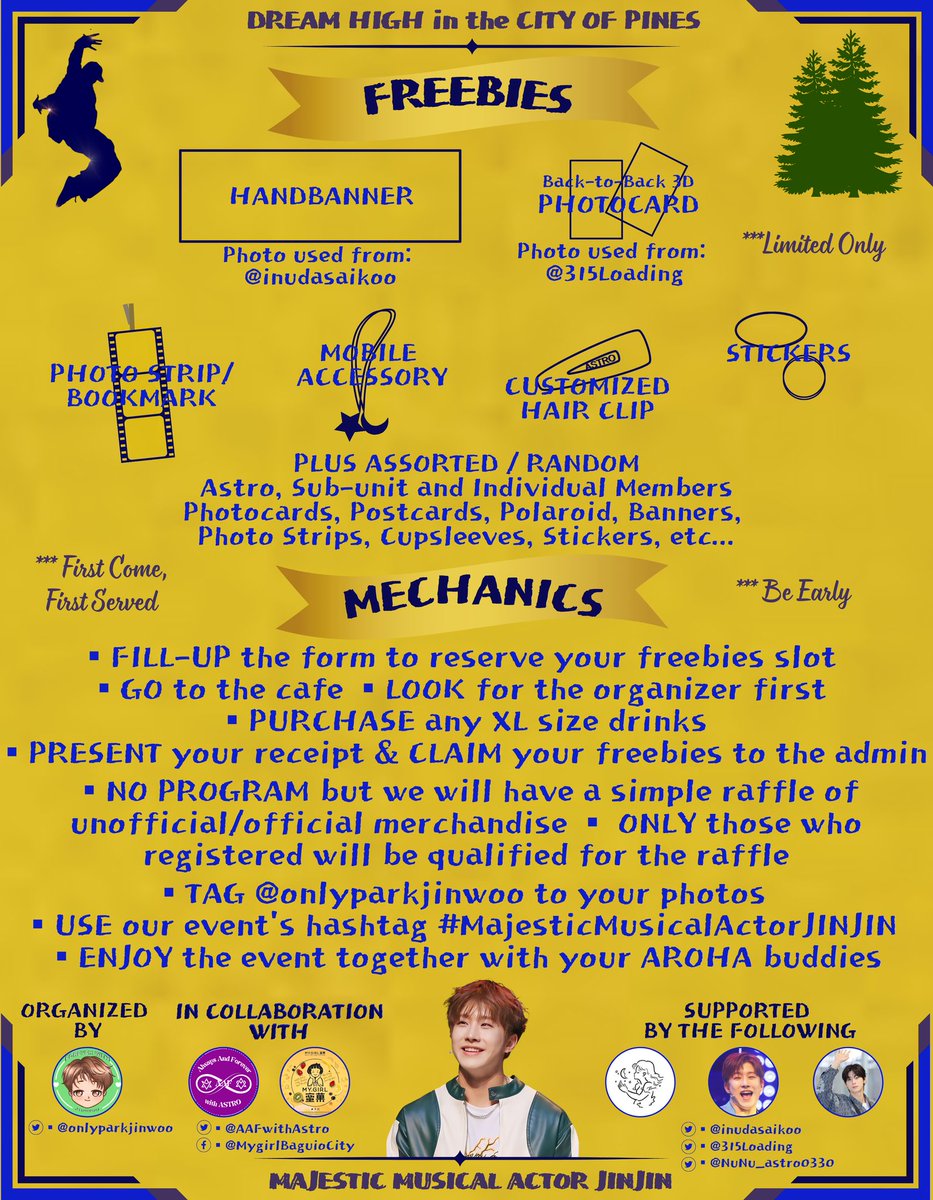onlyparkjinwoo's tweet photo. 👑𝑴𝑨𝑱𝑬𝑺𝑻𝑰𝑪 𝑴𝑼𝑺𝑰𝑪𝑨𝑳 𝑨𝑪𝑻𝑶𝑹 𝑱𝑰𝑵𝑱𝑰𝑵
a cafe event to celebrate 
#아스트로 #진진's successful 
#쇼뮤지컬드림하이

📍 My.Girl Milktea and Coffee
BAGUIO CITY 🇵🇭
🗓 Sat., July 22, 2023
⏰️ 10am - 2pm

Follow my account for more updates
DM if you have concerns
⬇️ https://t.co/XufN9lfaYq