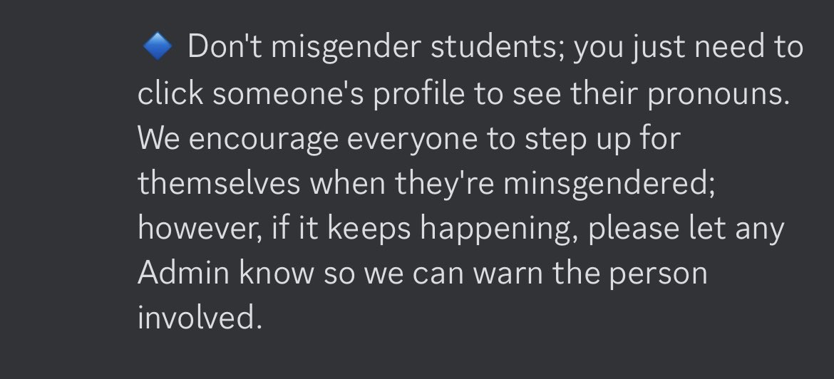 ARMY39693310's tweet photo. Im sorry but @BangtanAcademy_  how can misgendering constantly be accidental? When your rules say how easy it is to use the correct pronouns? https://t.co/C8tKzBWI6Y