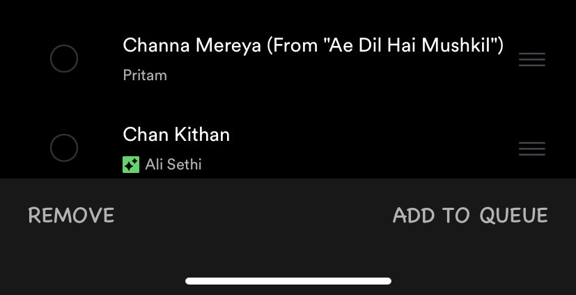 satyam1709's tweet photo. I’m sorry @spotifydesign but is this comic sans I see here? https://t.co/QvsEuyUvBz