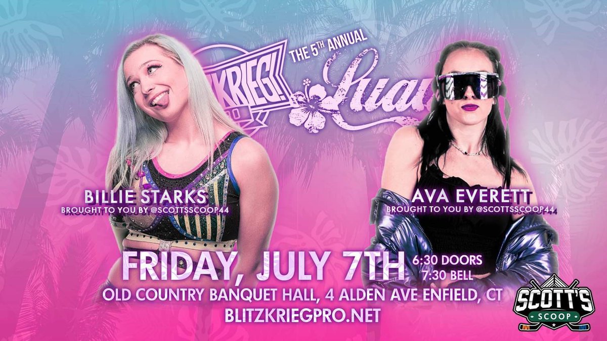AvaEverett_'s tweet photo. MORE ANNOUNCEMENTS! 

Here are some more announced matches coming up 🤩

July 7: @Blitzkrieg_Pro 
Aug 12: #RadPro https://t.co/d9nSfYu8Xo