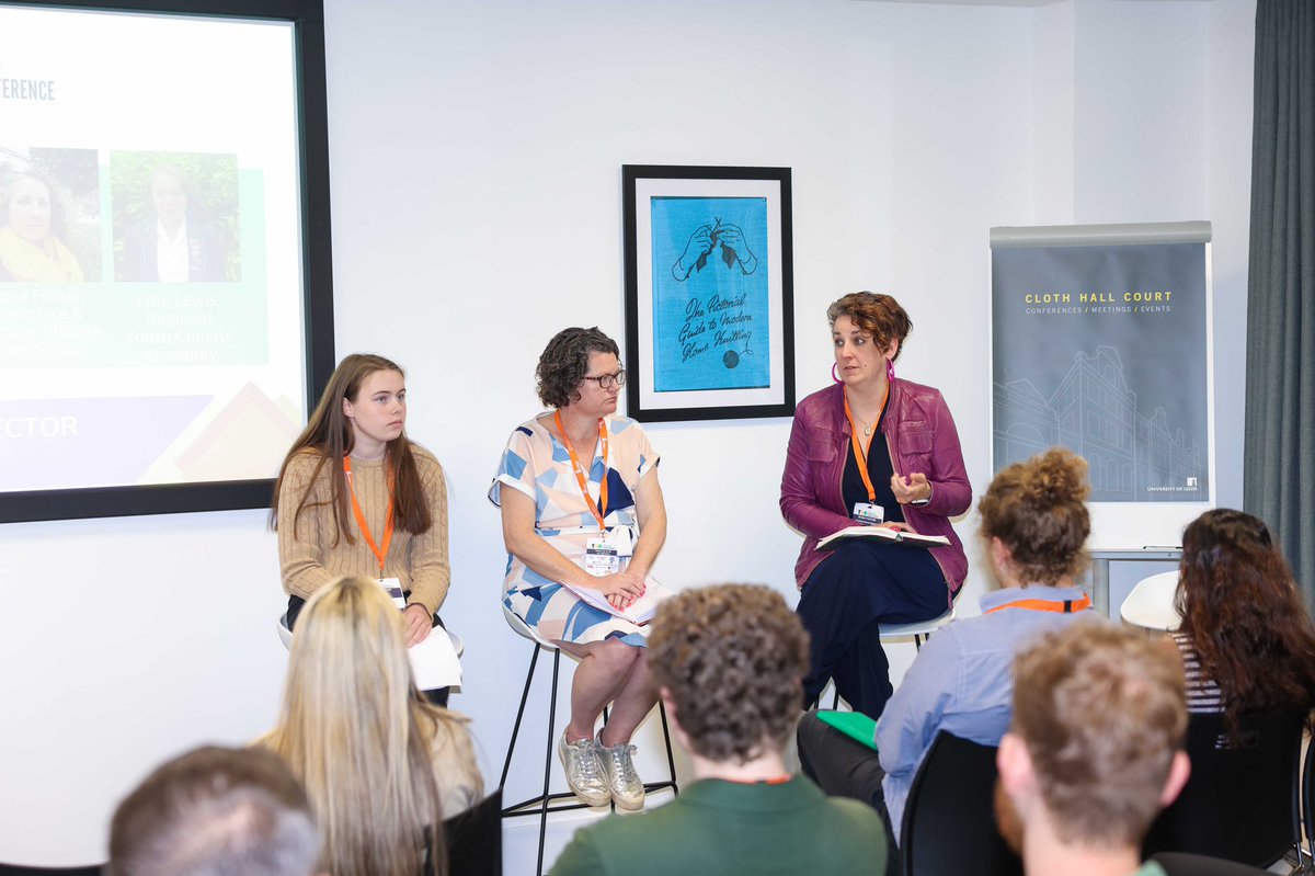 It was great representing young people at @YkSustainableWk 

Yorkshire can lead the way! 

#yorkshire #sustainability #youth