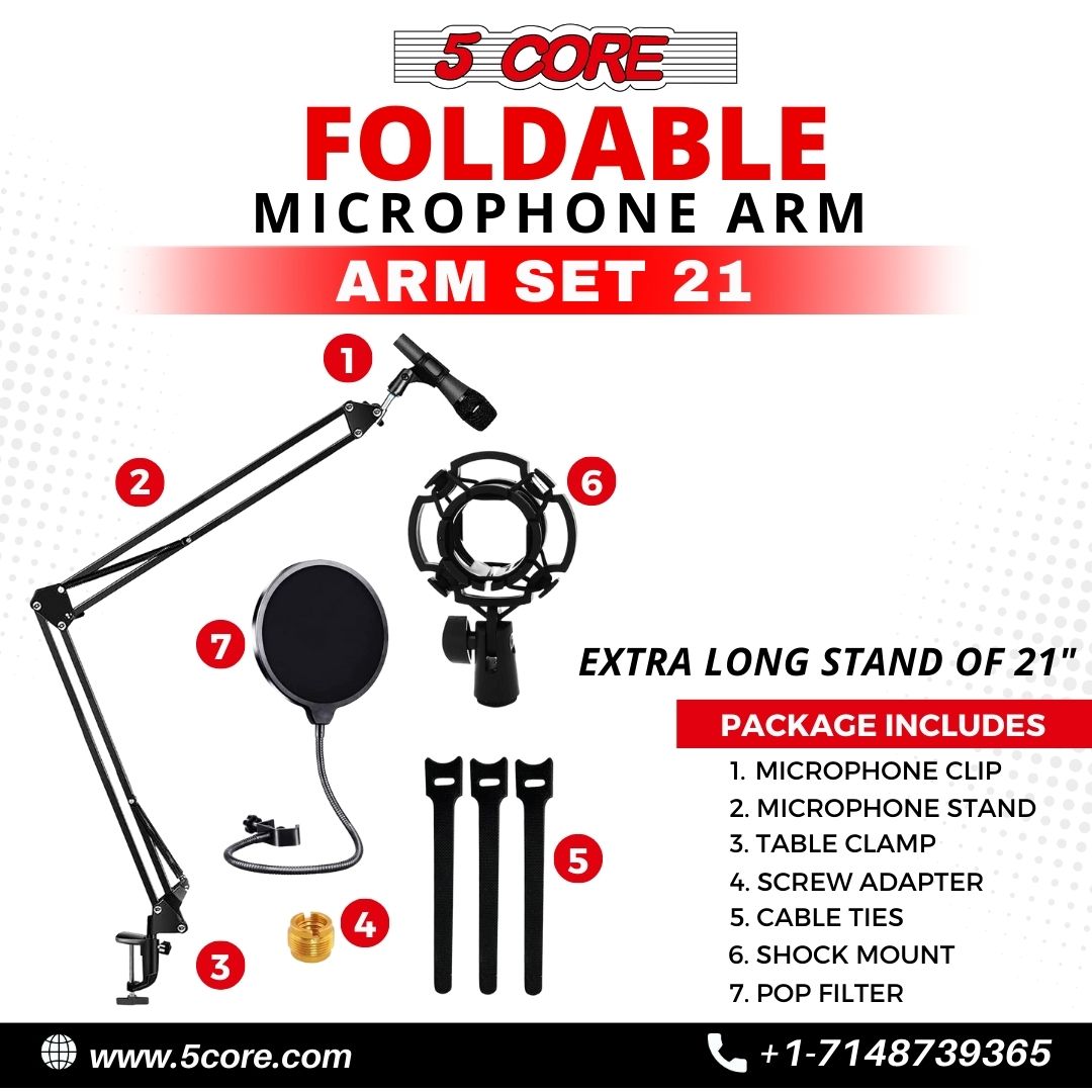 Podcasters and musicians, meet your new best friend: the ultimate microphone arm!
.
Order Now - facebook.com/the5corestore/…
.
#microphones #microphone #music #recording #studio #5coreusa #proaudio #shure #youtubers #MicrophoneArm #MicrophoneStand #MicArm #MicStand #RecordingGear
