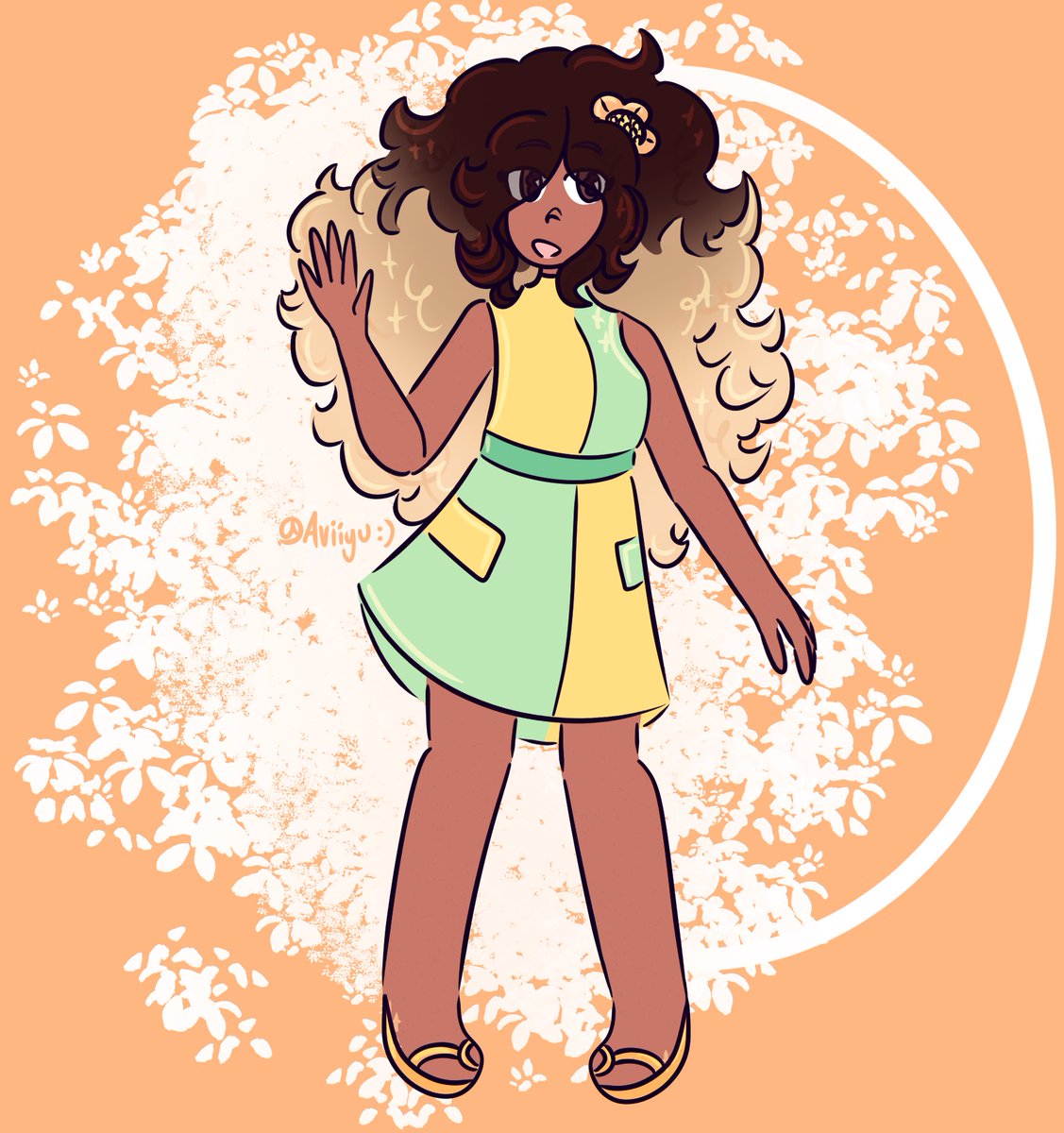 Mantavee1's tweet photo. Artfight 2023 thread!! Here’s all the cool characters I’ve drawn so far this year :)
1/ Leilani by @KingBanana1523 2/ Seloris by @cinnotomon https://t.co/j9NF5nqHSr