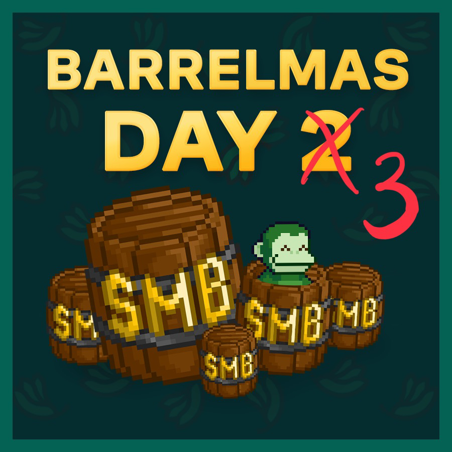 SolanaMBS's tweet image. BARRELMAS DAY 3 🎁

For our 3rd and final day of Barrelmas, we want you to nominate the builders of Solana!

Write a tweet nominating someone else for their biggest contribution to the Solana ecosystem, tag their account, use #SMBGen3, and tag @Solana