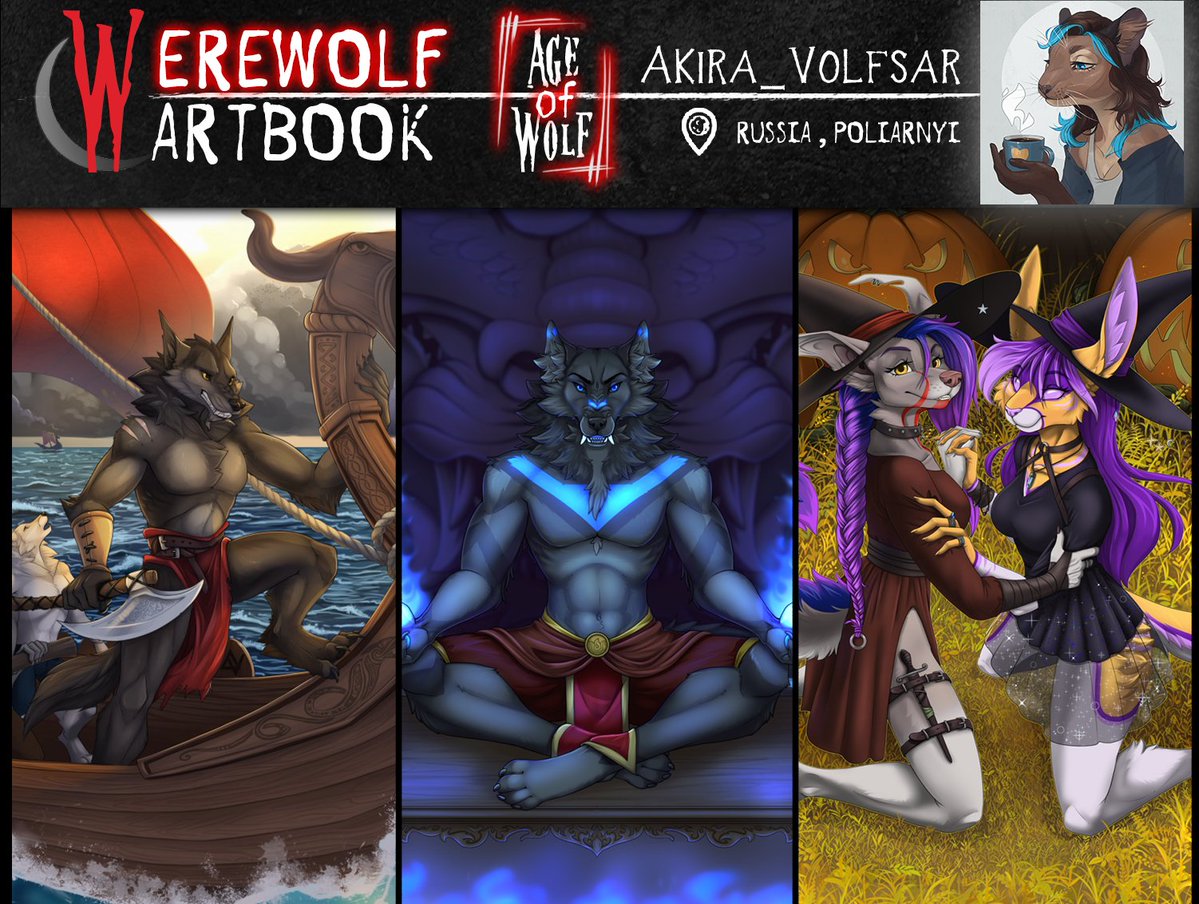 werecalendar's tweet photo. #WereCalendar #Age_Of_Wolf
The list of artists of our upcoming artbook goes on! And coming up next are:
@akira_volfsar
BarneyBurn
Gallery: https://t.co/UEBTU3DgEd
Hrun Manun
Gallery: https://t.co/UqBt15m6hr
And Doog!
Gallery: https://t.co/U4ayDL7Lcv https://t.co/JqdOeCLi93