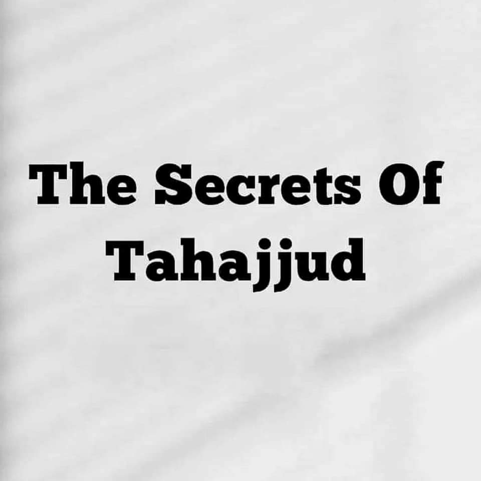 Cool_Ustaz's tweet photo. ● The Secrets Of Tahajjud 🤲♥

● Must Read 📚 

● Thread ✨️👇 https://t.co/P6odPajchT