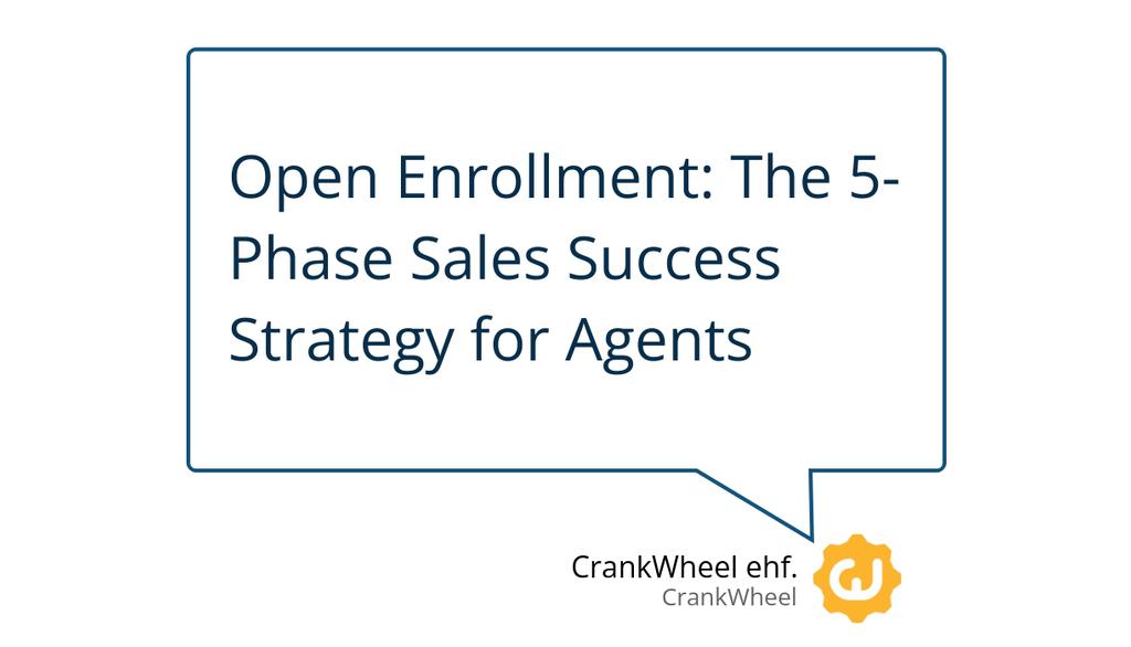 'The Open Enrollment Period is more than just a time for clients to enroll in health insurance plans—it’s a testament to the enduring dedication and hard work of agents like you who guide them through this intricate process.' lttr.ai/ADp9E

#healthagent