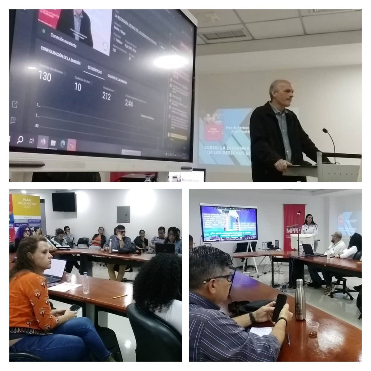 rmenendezp's tweet photo. Formación masiva en Planificación Popular llega a los 2 millones 177 mil participantes. El curso de hoy 43 mil personas. 
Son líneas estratégicas del Plan de la Patria enarboladas para la conciencia y construcción diaria de un nuevo Estado, con el Pueblo como protagonista. https://t.co/ylKK6fM4vB
