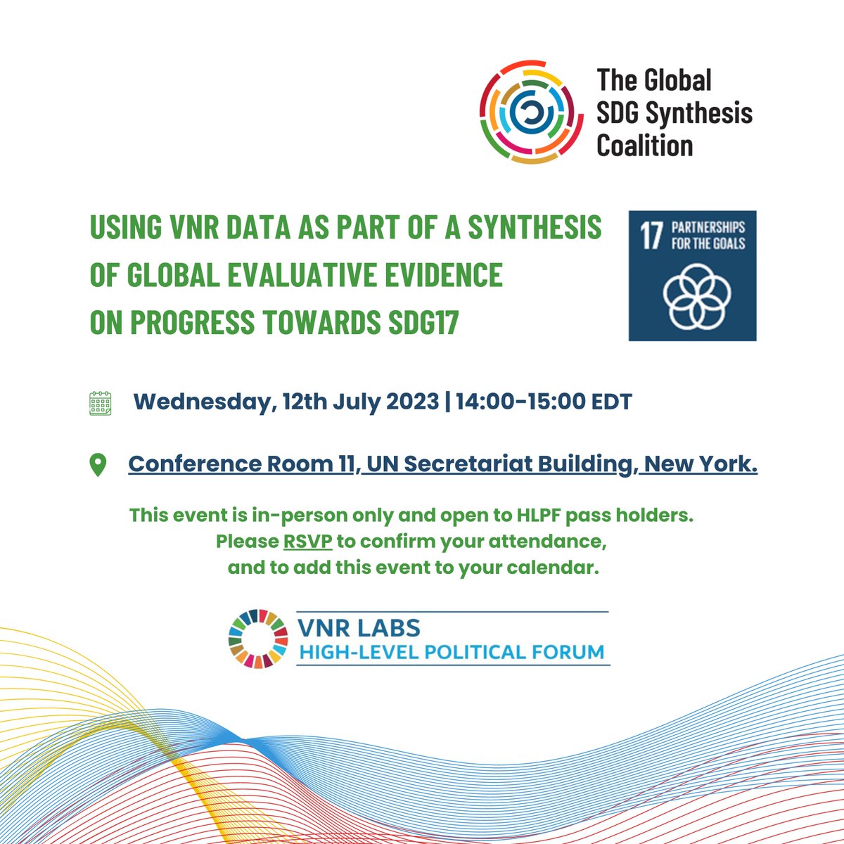 VNR labs are more than just a way for governments to present on progress toward #SDGs and discuss challenges and opportunities; they are also an expression of governments’ commitment to fulfilling their obligations to citizens, and reach the SDG targets. sdgsynthesiscoalition.org/event/vnr-lab.…