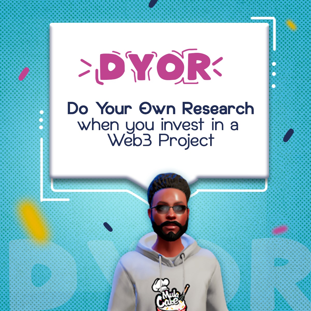 mulacakebakery's tweet image. Navigating the world of Web3? Remember, &quot;Do your own research&quot; is the golden rule for successful investments! 

Educate yourself, analyze the market, and invest wisely. 📚

#Nft #Web3 #Web3Project #MulaCakeBakery #NFTs