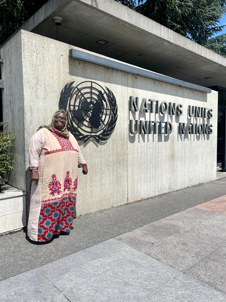 Mama De Mama 
Shamsa Abubakar Fadhil representing us well. 
From Kongowea village in Mombasa County to the World.