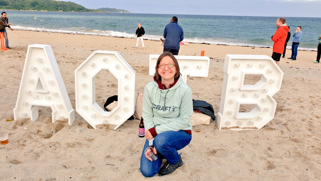 I remember asking Gitte <a href="/NativeWired/">Gitte Klitgaard - out of here - find me on bluesky</a> about her favorite conferences back in 2017.
"I love Agile on the beach in the UK" she said. Took me a while but now here I am, drinking Pimms and dodging seagulls at Falmouth beach. Cheers! 
#aotb2023 <a href="/Agileonthebeach/">Agile On The Beach</a>