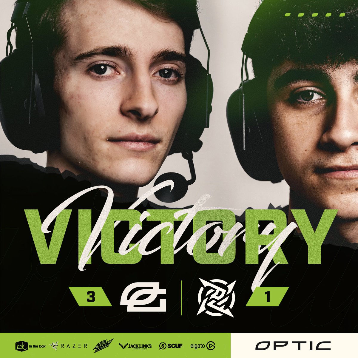 VICTORY. #OpTicRocketLeague