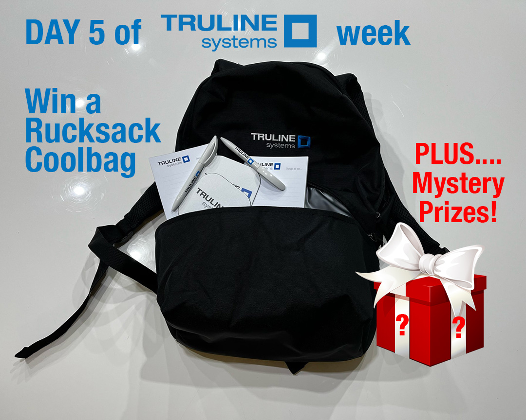 trulinesystems's tweet photo. LAST CHANCE TO WIN‼️

Day 5️⃣ of #trulinesystems Week 🥳

Today's prize is a rucksack/coolbag PLUS some great surprise mystery gifts. Entry is simple.

1️⃣ Like this tweet
2️⃣ Re=tweet it
3️⃣ Follow us

Entries close Wed 12 July

You've got to be in it, to win it - so enter now. https://t.co/Mwo9BpxBB1
