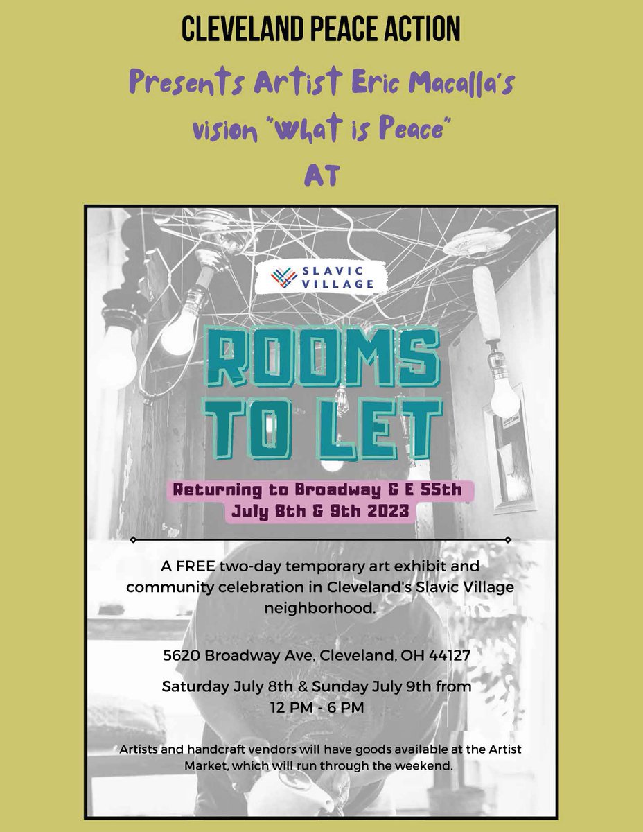 Cleveland Peace Action tweet media