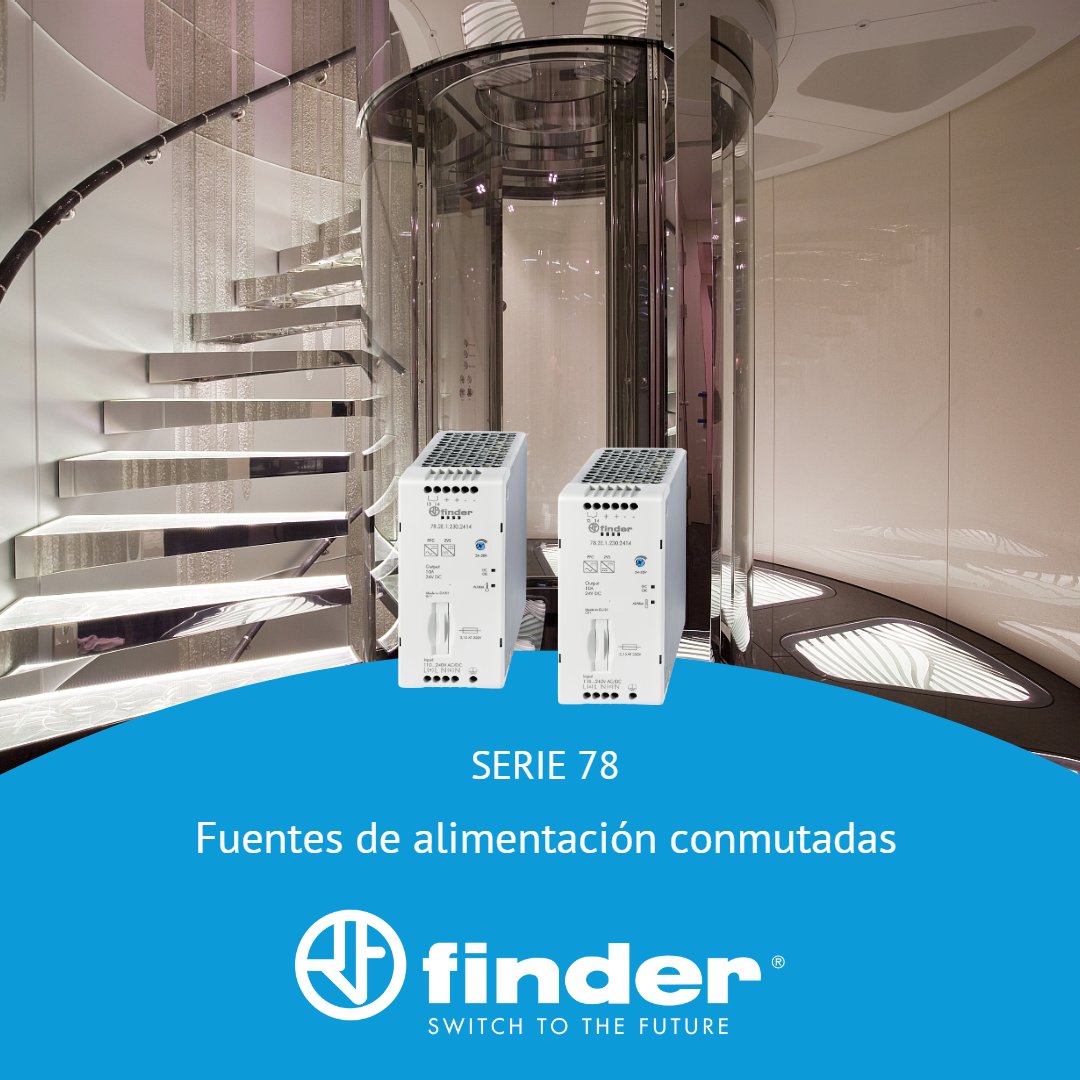 Finder cuenta con una amplia gama de fuentes de alimentación conmutadas industriales de alta eficiencia, y el tipo 78.2E posee características que mejoran su desempeño.
Conoce más en findernet.com/es/argentina/s…
#fuentesdealimentación #energía #industrial