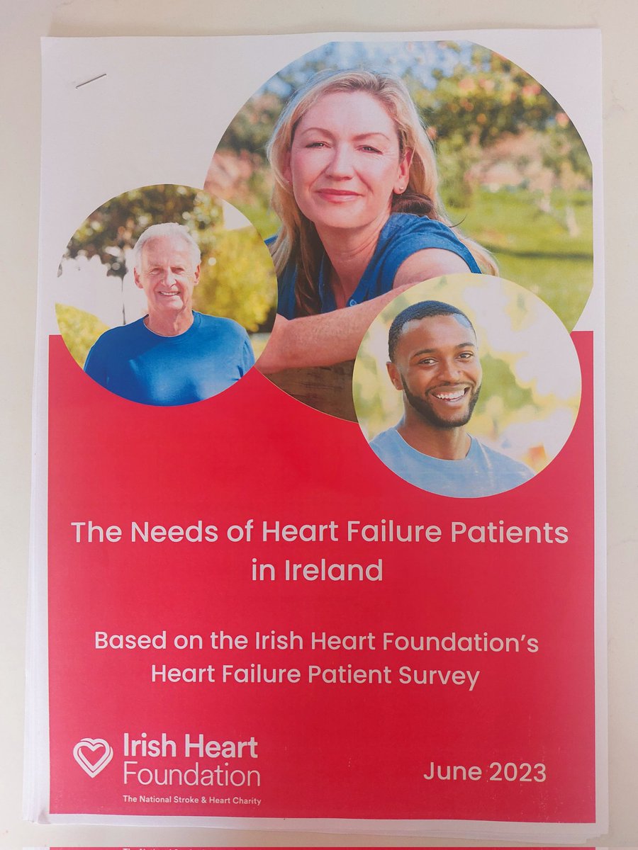 Heart Failure is a condition that is growing in every community in Ireland, but patients don’t have enough local support. See @Irishheart_ie ‘The needs of heart failure patients in Ireland’ survey report pub last week... shocking findings irishheart.ie/wp-content/upl… #HeartFailure