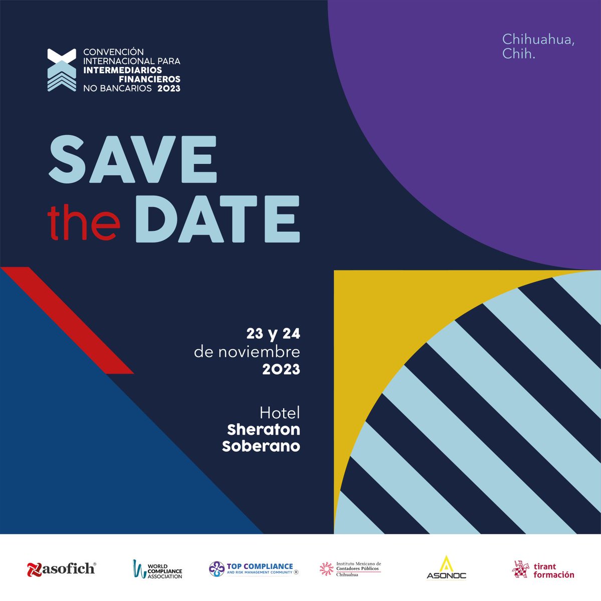 ASONOC1's tweet photo. Manténganse atentos y prepárense para este gran evento!
#JuntosPorUnSectorMásFuerte
#SofomesENR #ASONOC #ASOFICH #WCA #TIRANT #TOPCOMPLIANCE #ICPC #ActividadesVulnerables #SectorFinanciero #Condusef #CNBV #PLD #Cumplimiento #SistemaFinancieroMexicano #SistemaFinanciero https://t.co/PaWywaxzcP
