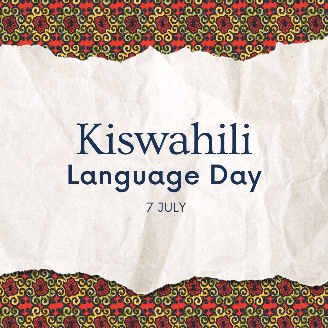 Friday is World Kiswahili Language Day.

Follow <a href="/UmojaWaMataifa/">Umoja wa Mataifa</a> for updates on the UN's work in Kiswahili, a language spoken by 200+ million people around the world. un.org/sw/get-involve…