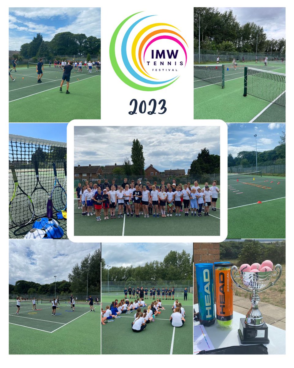 Amazing to see 40 girls' come together to #playyourway @Hillside_LTC for the @imw_tennis KS2 Festival with @north_sefton thanks to @BirkdaleHS_PE Sports Leaders and to @head_tennis and @BigDaveHillier for your continued support in building a bright future for girls in tennis.