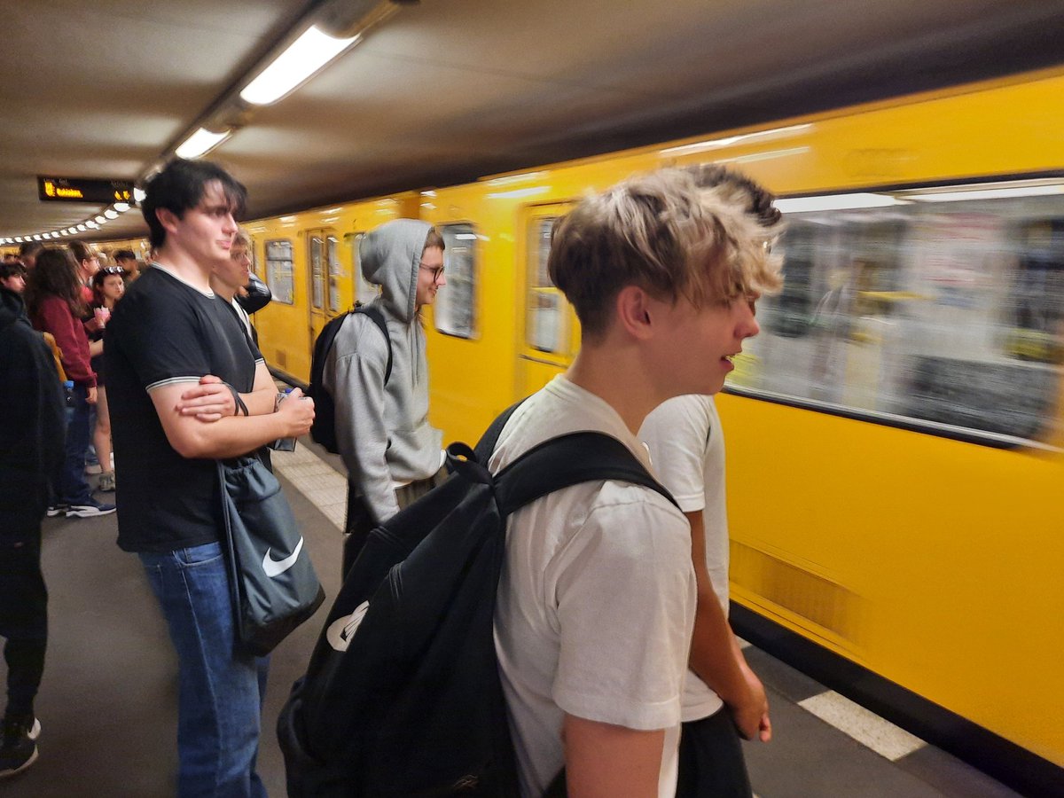 BishopChalComp's tweet photo. ๐จ Loving our computer science and art school trip in Berlin! Exploring vibrant street art, getting inspired at art galleries, geeking out at the tech museum, and immersing ourselves in the rich culture. Berlin, you've stolen our hearts! #BCComputing #BerlinLove @BishopChalloner https://t.co/W9GFE6bunW