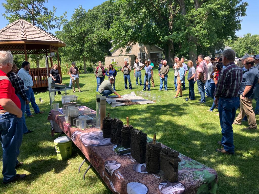 The WCREEC Cropping Systems Lab @wcreecCS hosted the Nebraska Soil Health School in North Platte, NE last week (June 27th and 28th).
Speakers and participants shared research-based information, experiences, and hands-on demonstrations on Soil Health. <a href="/UNLExtension/">Nebraska Extension</a> <a href="/unlagrohort/">Nebraska Agronomy and Horticulture</a>.