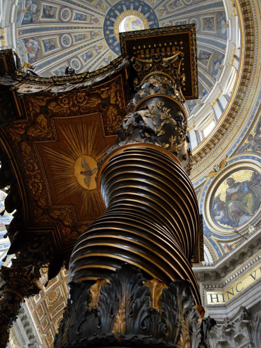 Baldacchino in Saint Peter’s, Vatican City. If you examine the career of Bernini, you cannot hep but be amazed. If you consider how much he accomplished with the technology of his day, it leads you to the question, “What could a mind like his accomplish with the tech of today”?