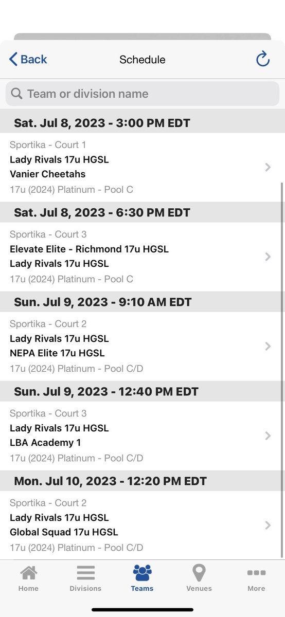 JessicaMaina2's tweet photo. Excited to be playing with @LadyRivals at the Hoop Group Jersey Shore Live tournament this weekend! Below is my schedule.
@HoopsBrooks @IsiahAnderson 
@IAMCoachU1 @hgsl_girls https://t.co/WBB3576rHA
