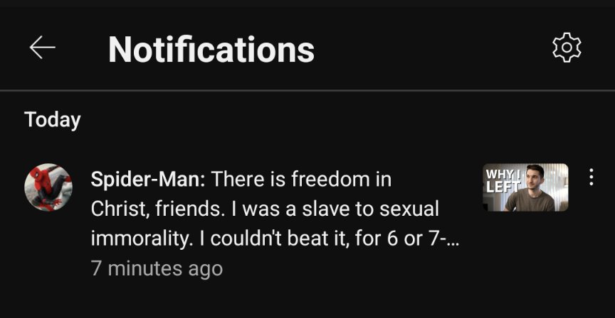 atheistjake's tweet photo. BREAKING: Spider-Man opens up about his faith and past sexual struggles 😳 https://t.co/6yFMrzgOLA