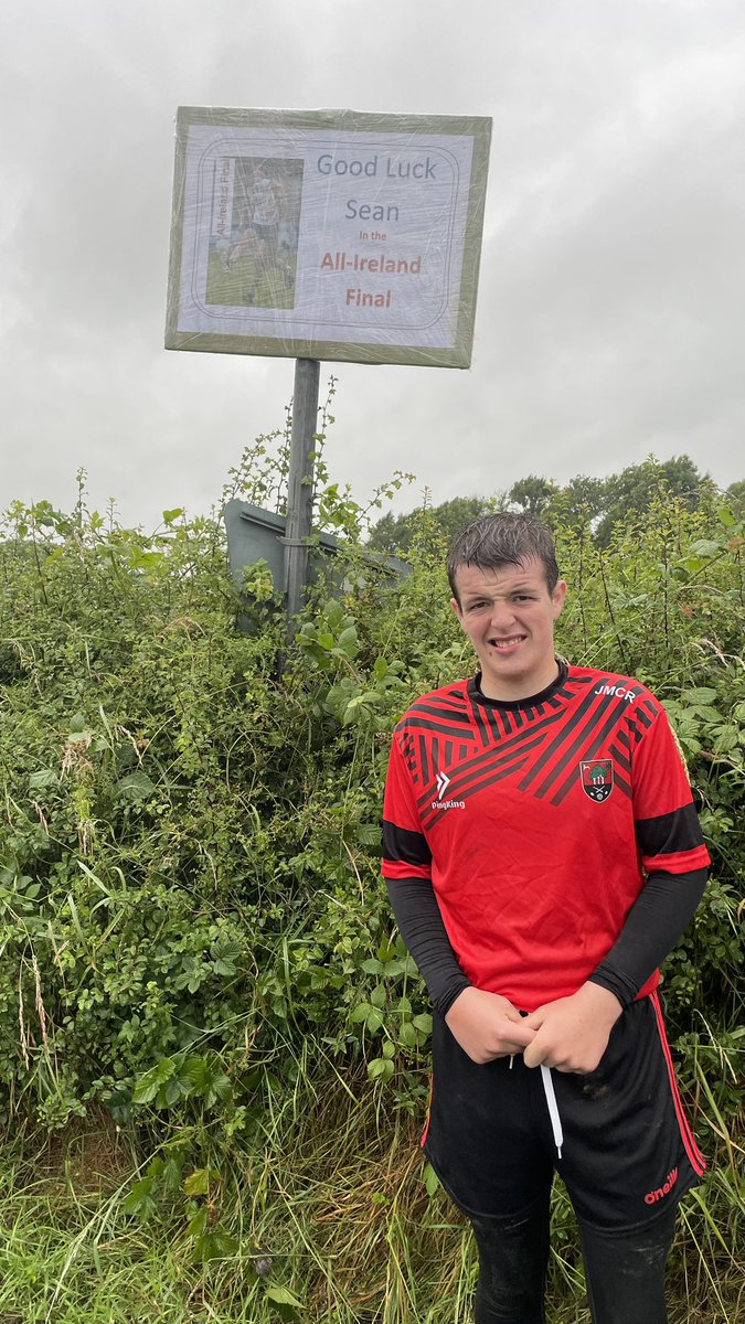 Damian_McRory's tweet photo. Good luck to our neighbour Sean O’Connell along with fellow @truaghgaels   lads Luke and Shane in the #allirelandminorfinal this weekend for @monaghangaa v Doire . 🔴⚫️ 🔵⚪️ https://t.co/OhjWUazmy1