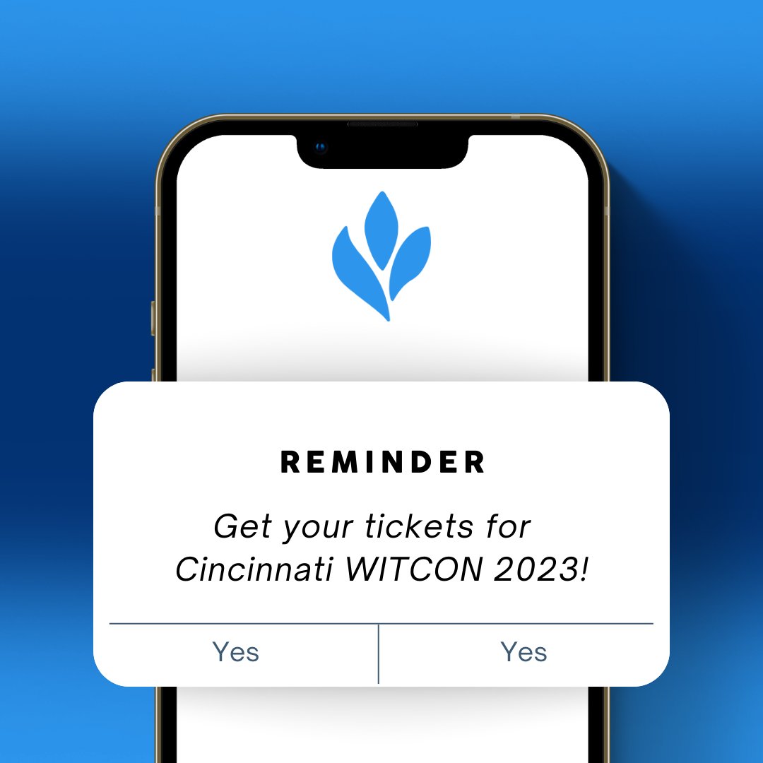 WITcincinnati's tweet photo. This is a formal reminder to buy your tickets today!💻🎟️
Don't miss out on the biggest tech event of the year - WITCON! Join us on August 18th for a day of inspiring talks, networking, and empowerment. Secure your spot today and be part of the WIT revolution! https://t.co/qcIFD40C6B
