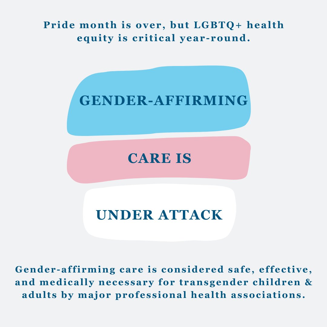 GWHPM950's tweet photo. According to @NPR, this year, at least 12 states have passed legislation to limit or ban gender-affirming health care for young people, adding to several bans already on the books.

THREAD: 1/3 https://t.co/5NsraOTxHD