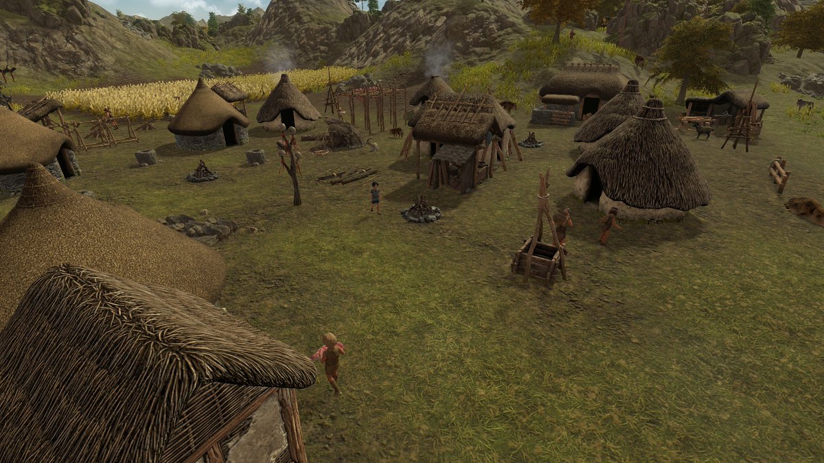 Nasafan5's tweet photo. A little view or two of the town across a season.
#ImagiNations #History #Chalcolithic #Nasafan #nation #town #game #citybuilder #survival #bellbeaker https://t.co/qUF8hHoJaJ