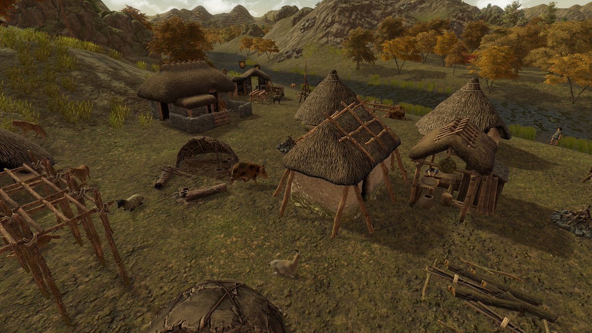 Nasafan5's tweet photo. A little view or two of the town across a season.
#ImagiNations #History #Chalcolithic #Nasafan #nation #town #game #citybuilder #survival #bellbeaker https://t.co/qUF8hHoJaJ