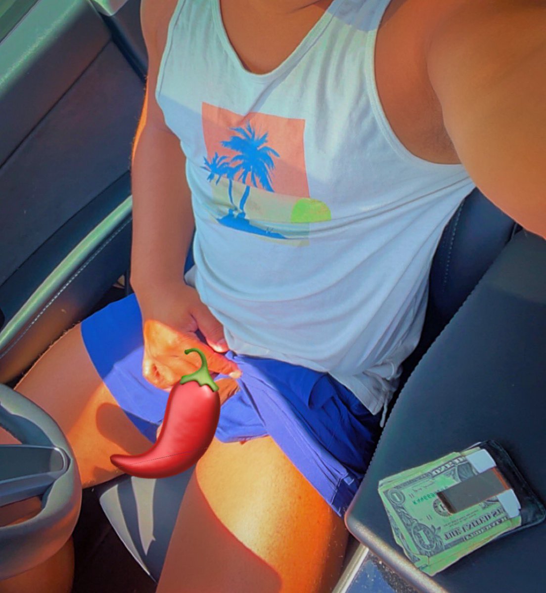 Lostboypj01's tweet photo. Anyone get really horny in the car ? Just had to pull it out. Follow the link to see it. #gay #carplay #onlyfans #horny #slipout #spicy https://t.co/HLJfx8TojS