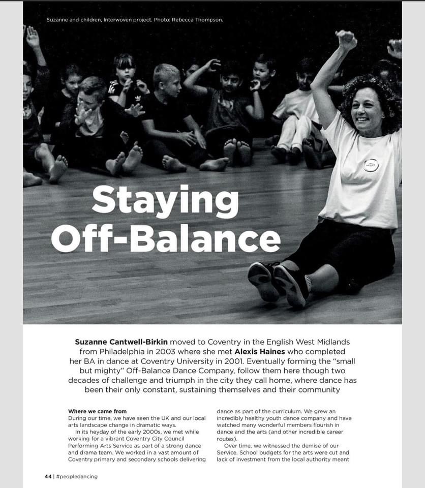 OffBalanceDanc2's tweet photo. We are over the moon to be featured in People Dancing’s Animated Magazine. It tells our story of how Off-Balance started and how our little company continues to grow in our typical Off-Balance way!😍

https://t.co/BpAnhobMxN https://t.co/UNF7AWquHK