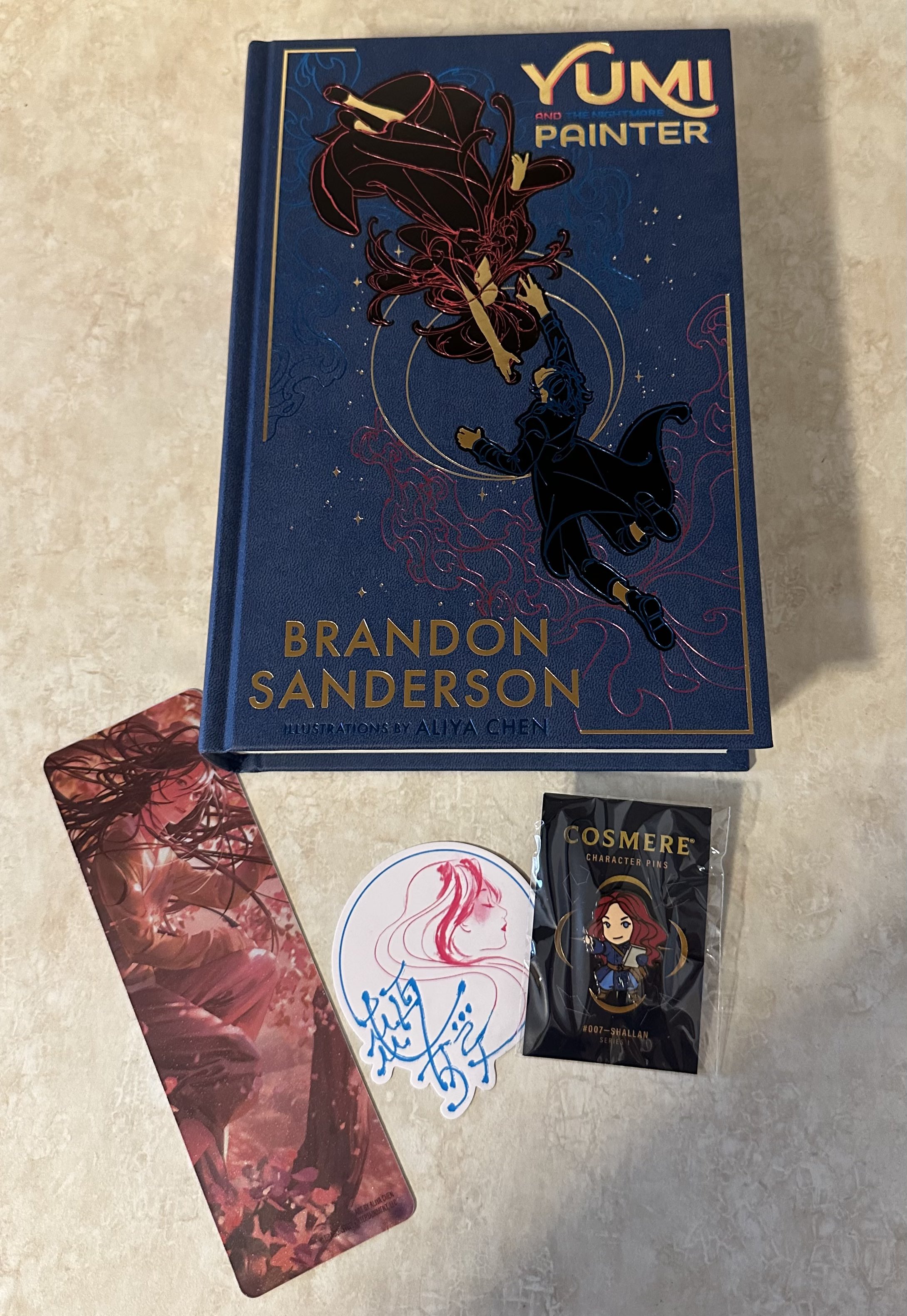 Kirbith on Twitter "My copy of Yumi and the Nightmare Painter got delivered today, book three