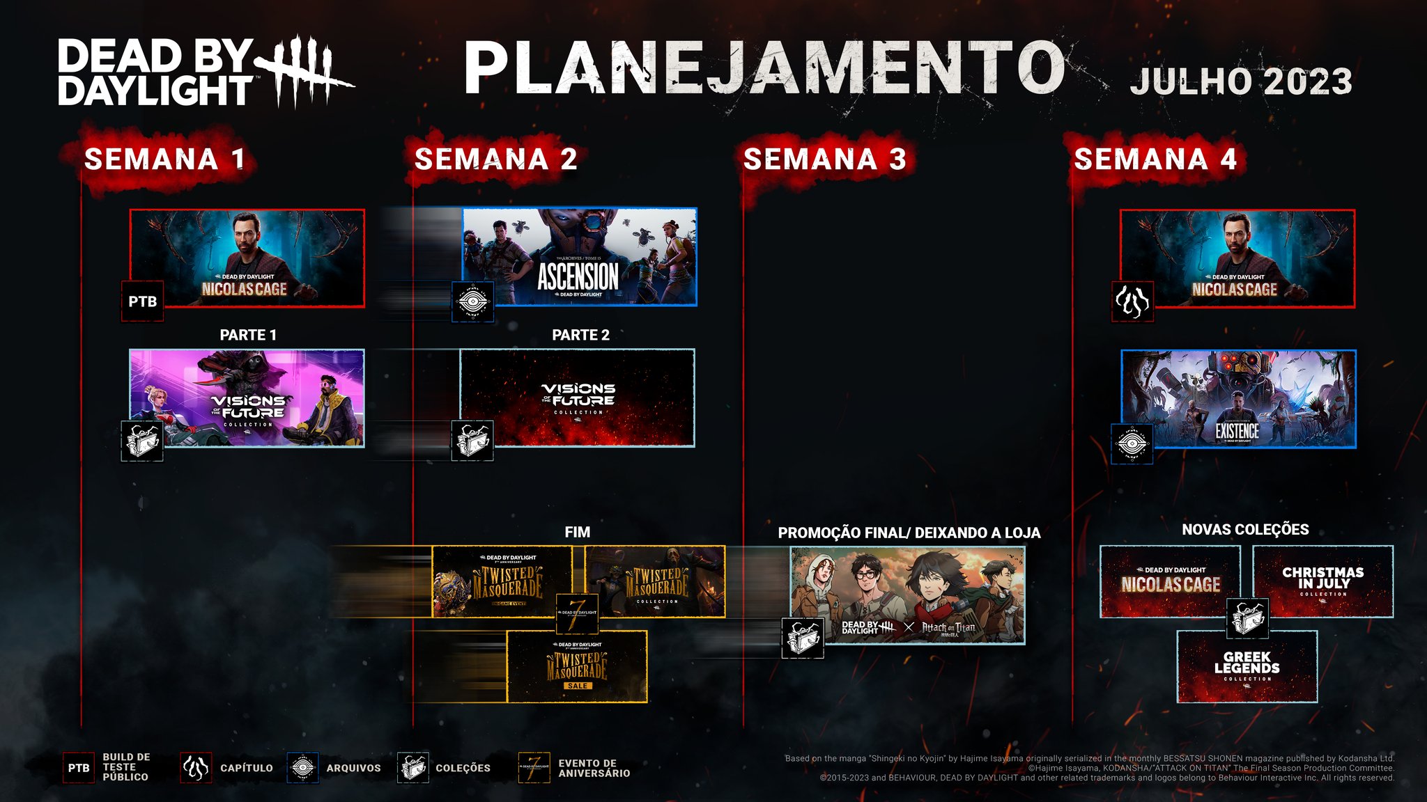 Dead by Daylight BR on Twitter "Friozinho? Não tá muito a fim de sair