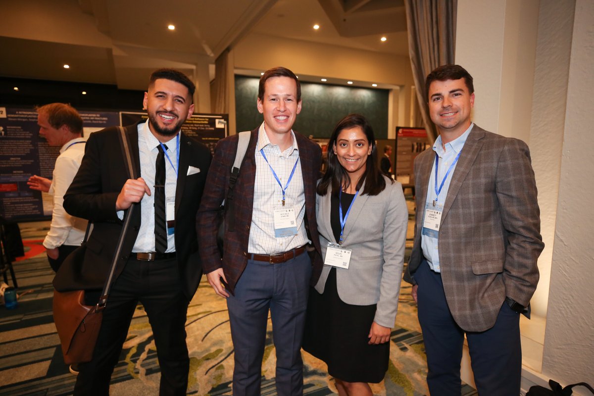 HipSocKneeSoc's tweet photo. #CCJR from a #resident perspective: "CCJR was a phenomenal opportunity to see, meet and learn from some of the top leaders in the field of #adultreconstruction." https://t.co/tiKNDrUbcy
#CME #MedEd #orthoresident https://t.co/NR7UrcVmf3