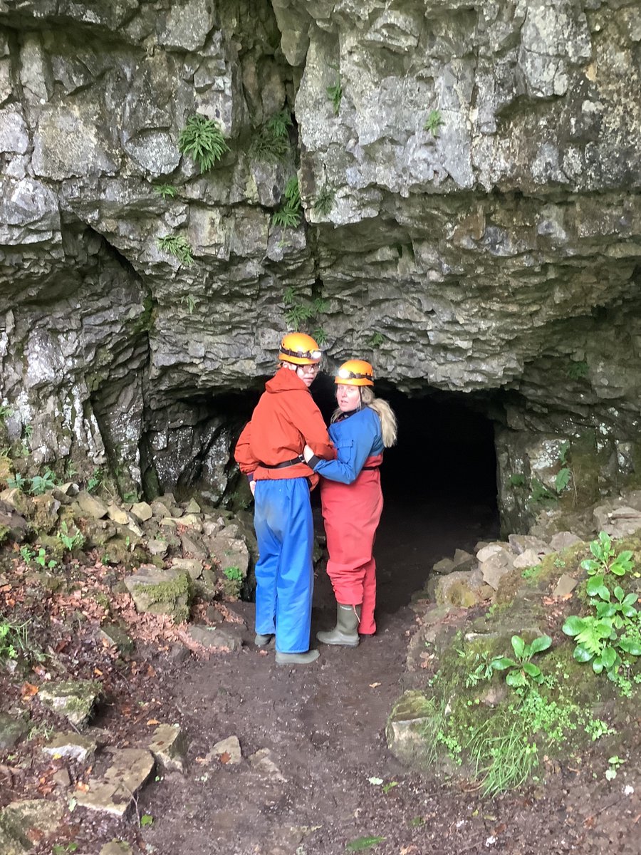 We have some serious cavers! #yordascave #bendriggtrust