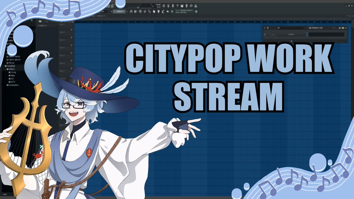 Rius_Isonder's tweet photo. You like citypop? I like citypop! Let's make some citypop

Don't question my tweets I'm tired it's hot. Going live now doing some music production! Link in replies

#CatchRiusLive #ENVtuber #VtuberUprising https://t.co/xZ9pltn5sp