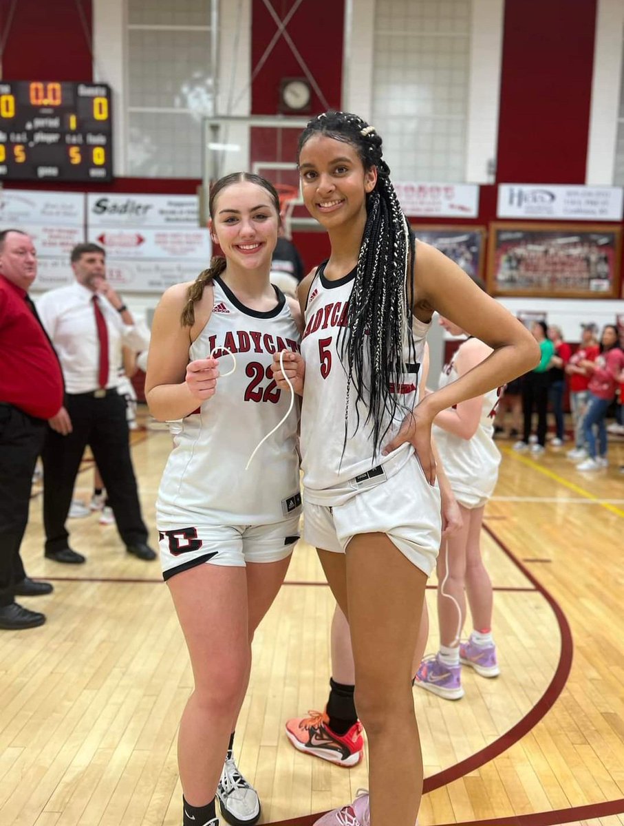 Recent Pendleton County grads and two of the greatest players in Ladycats basketball history will now be teammates at the collegiate level. Congrats to Saniah Thomas and Cara Stewart on their commitment to Miami University Hamilton of the USCAA.