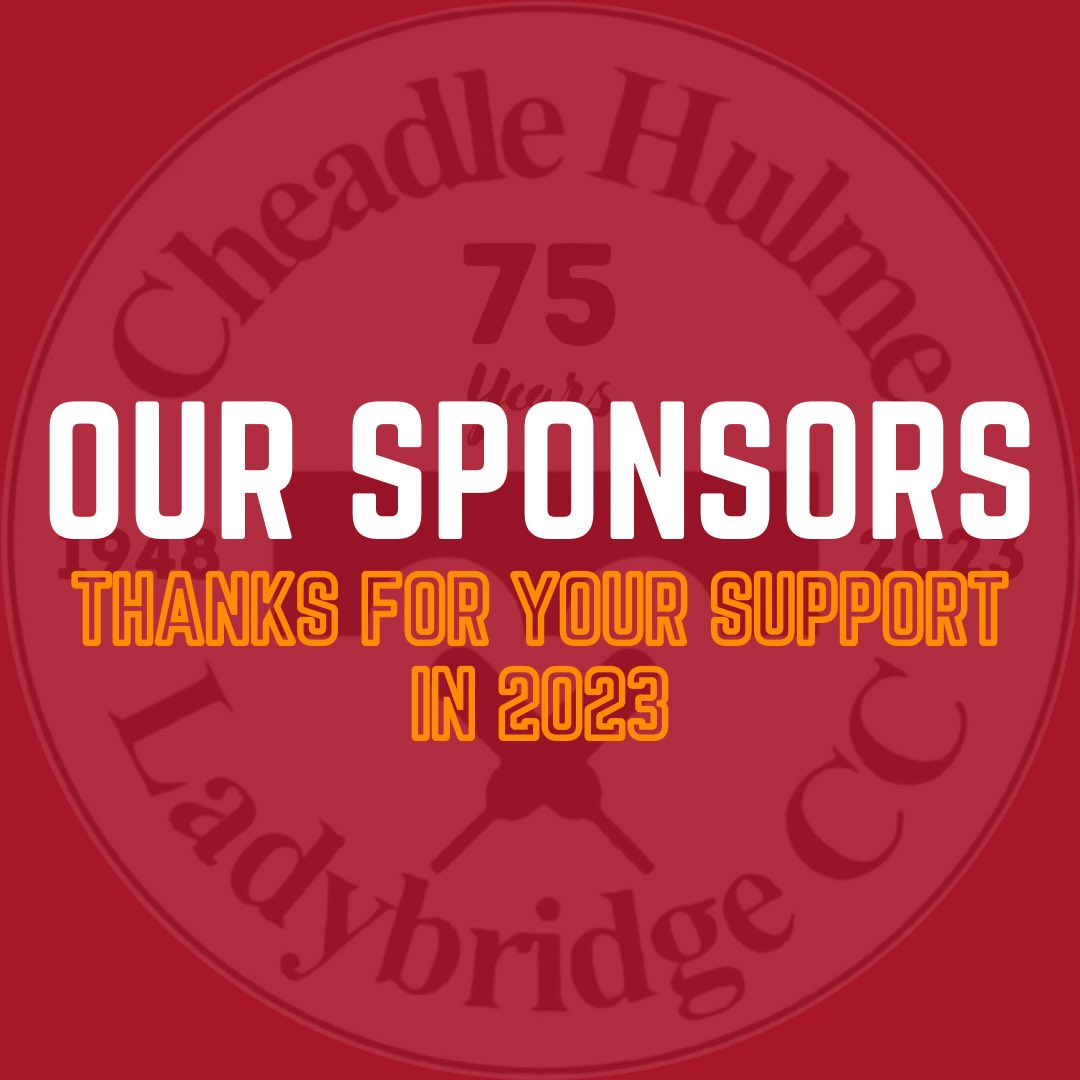 CHLadybridge's tweet photo. 🙌A Message To Our Sponsors🙌

Thank you all so much for your support through 2023!
Sponsorships and support from local businesses is crucial to funding the necessities to ensure the success of the club.

#upthebridge #bridgearmy
#cheadlehulme #cricket https://t.co/4q4CPuNoJw